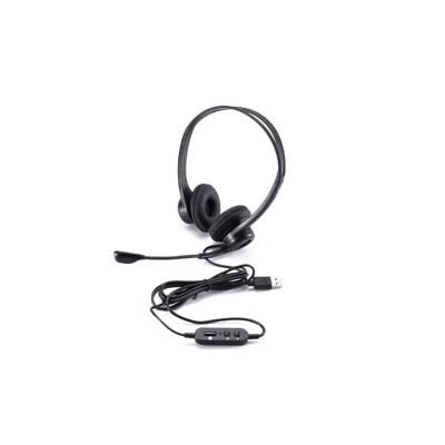 UPTEC Casque/Micro avec suppression bruit ambiant USB