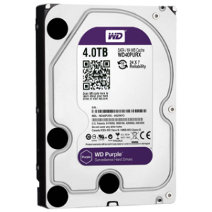 WESTERN DIGITAL Purple Disque Dur Interne d'enregistrement video surveillance 3,5" 4To 12M